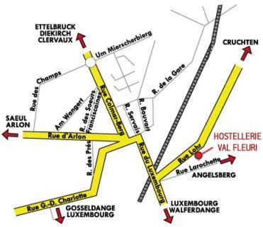 Hostellerie Val Fleuri Mersch ภายนอก รูปภาพ